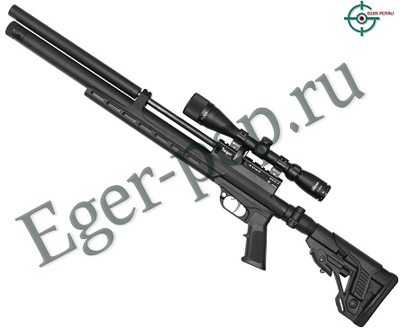 Пневматическая винтовка Jager SP Carbine (450 мм, складной приклад, 5.5 мм, металл, Alpha Precision)